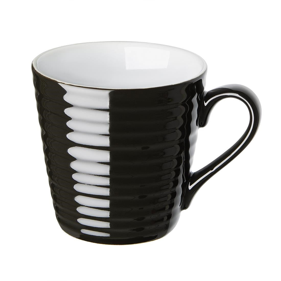 CU959 Olympia Cafe Aroma Mug Black - 340ml (Pack of 6)