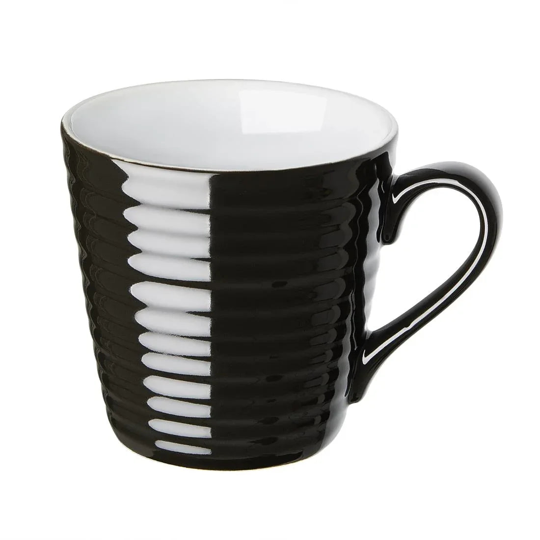 CU959 Olympia Cafe Aroma Mug Black - 340ml (Pack of 6) - JD Catering Equipment Solutions Ltd