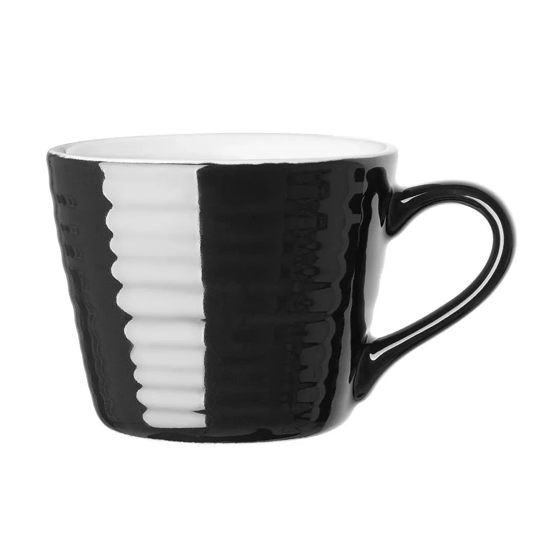 CU960 Olympia Cafe Aroma Mug Black - 230ml (Pack of 6) - JD Catering Equipment Solutions Ltd
