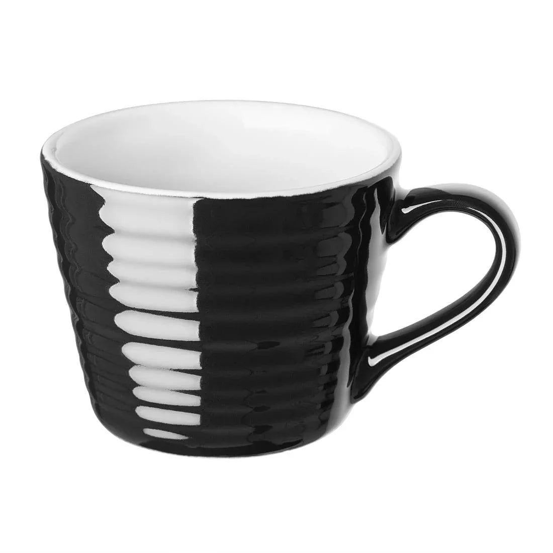 CU960 Olympia Cafe Aroma Mug Black - 230ml (Pack of 6) - JD Catering Equipment Solutions Ltd