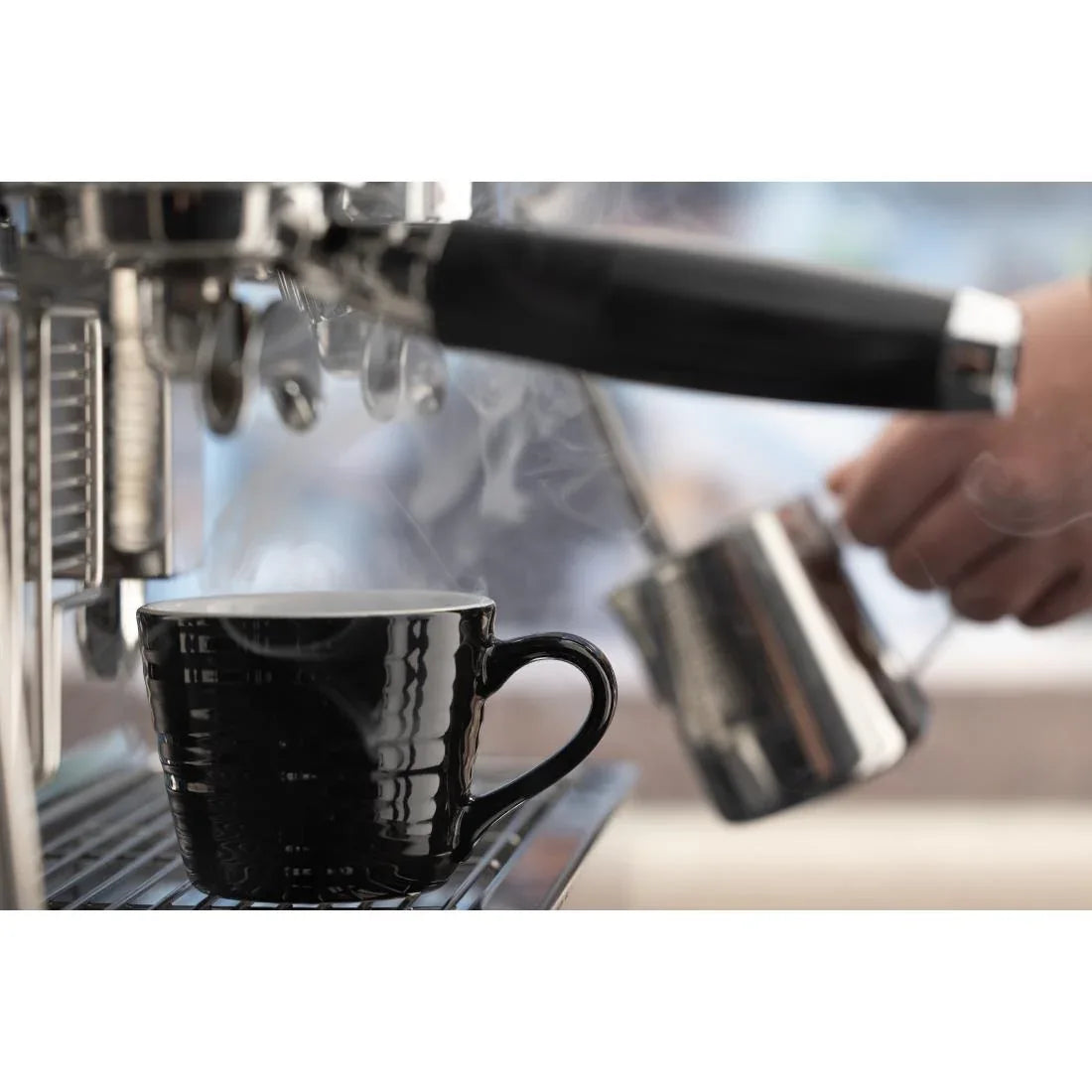 J316 Olympia Stainless Steel Milk Jug 340ml - JD Catering Equipment Solutions Ltd