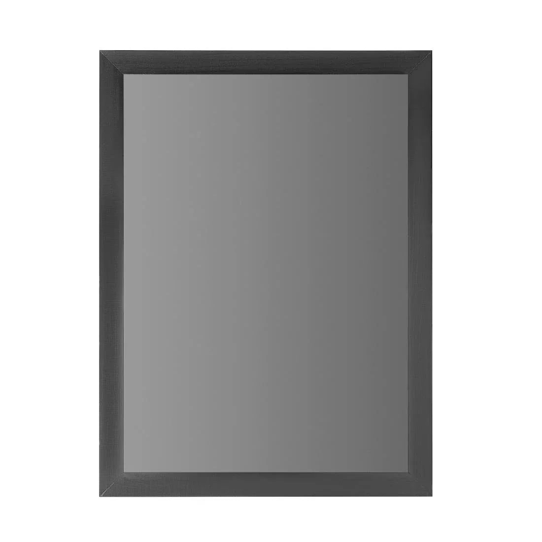 CU991 Olympia Wallboard Black Wooden Frame 600x800mm