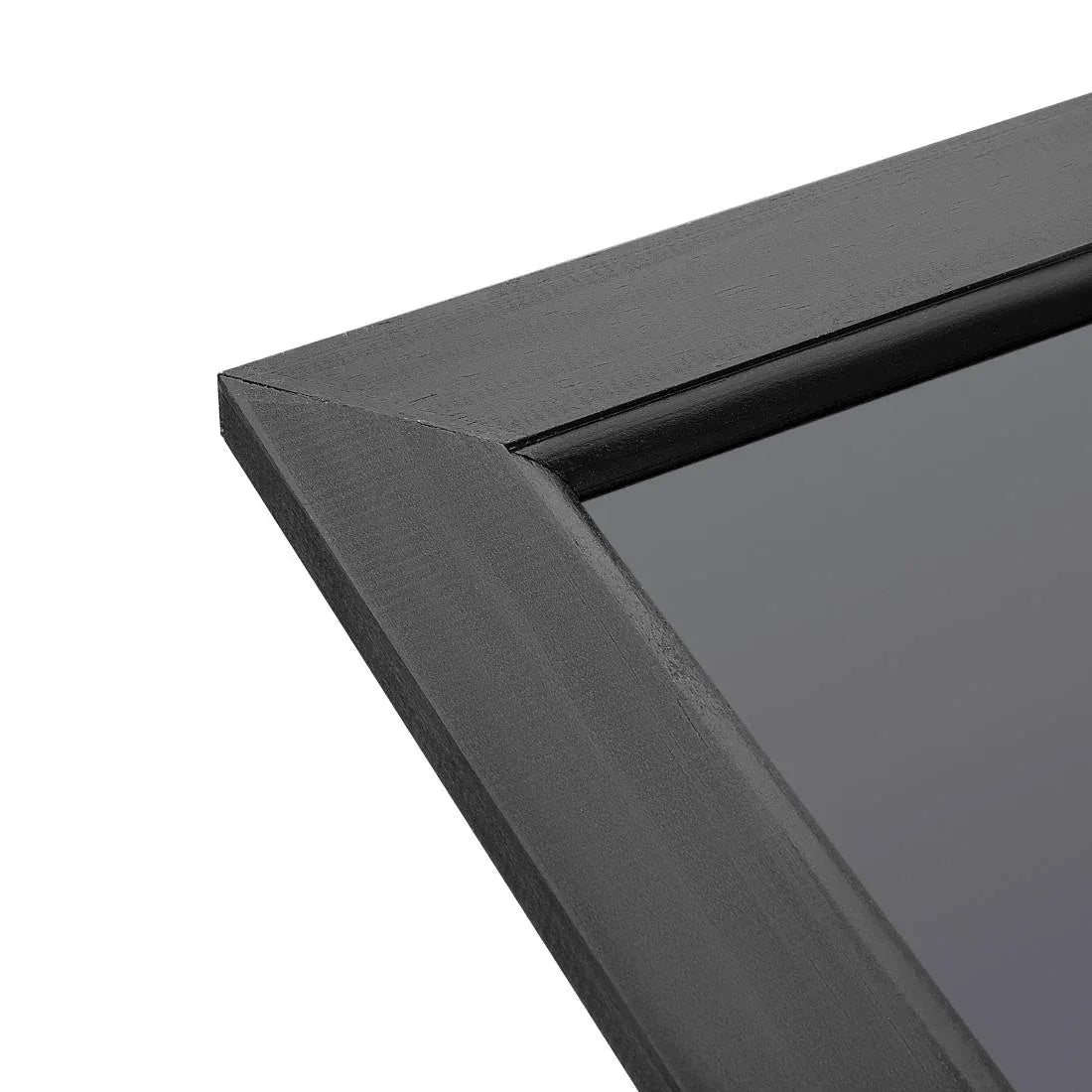 CU991 Olympia Wallboard Black Wooden Frame 600x800mm