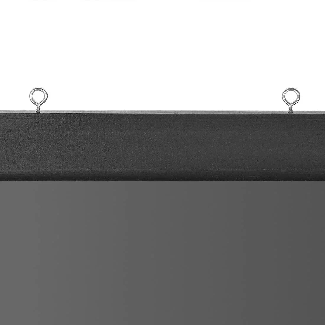 CU991 Olympia Wallboard Black Wooden Frame 600x800mm