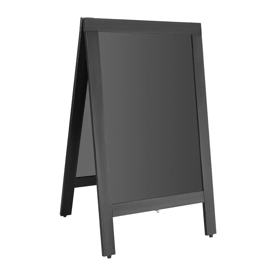 CU992 Olympia Pavement Board Black Wooden Frame 500x850mm - JD Catering Equipment Solutions Ltd