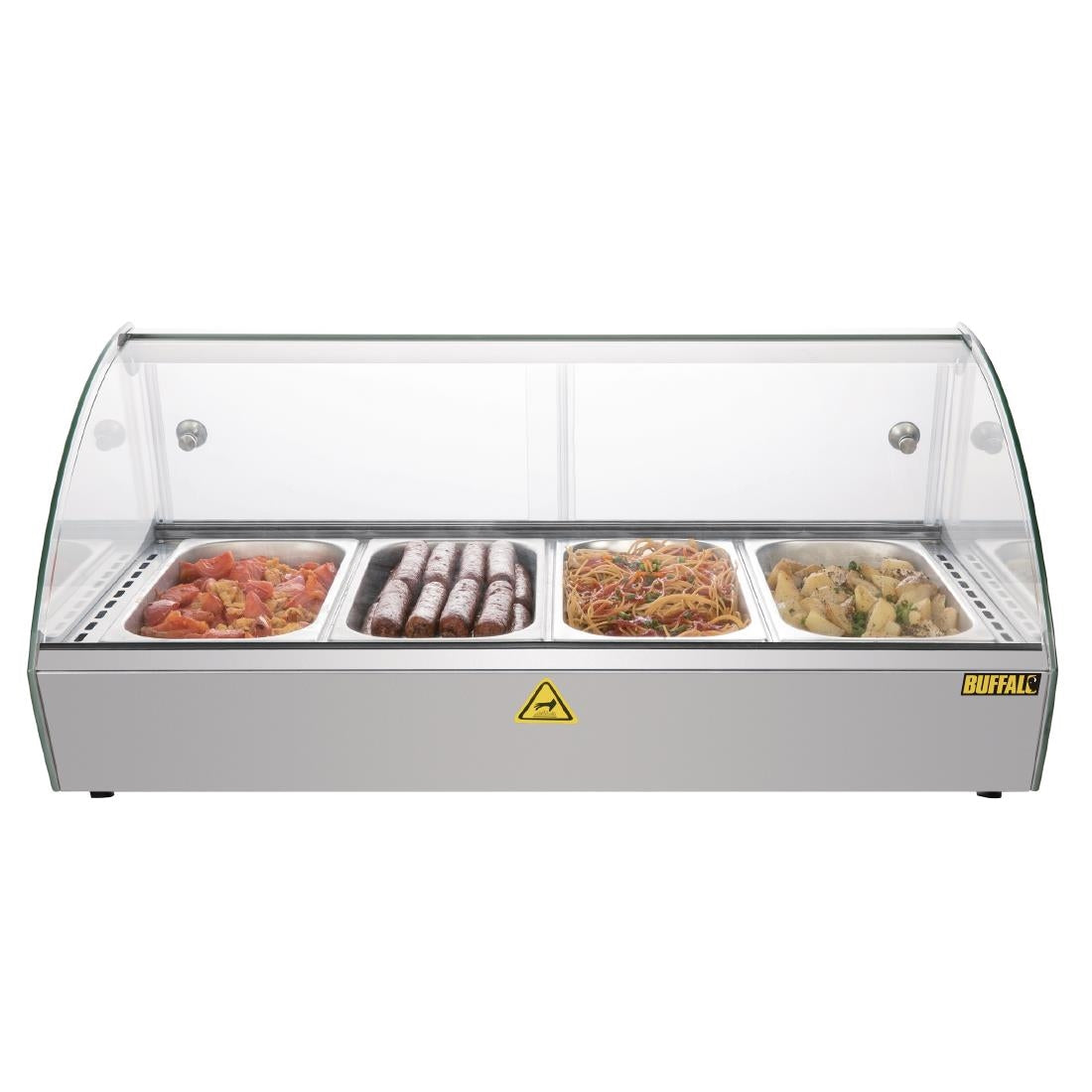 CW147 Buffalo Countertop Heated Food Display 800mm