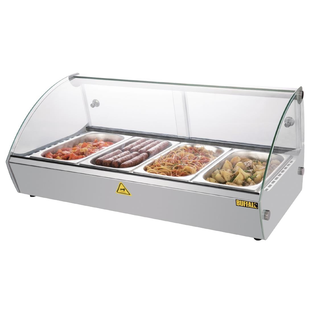 CW147 Buffalo Countertop Heated Food Display 800mm