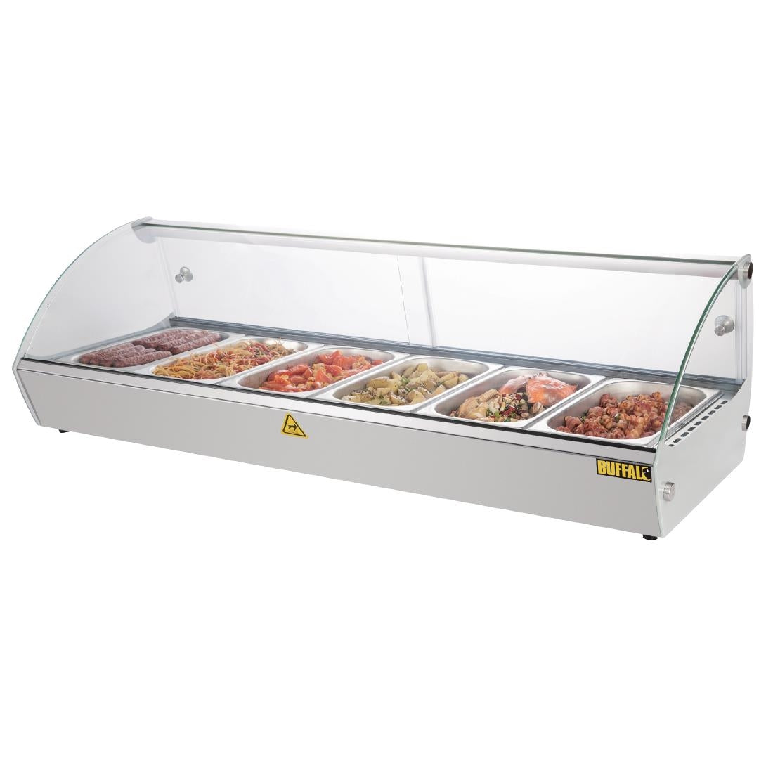 CW148 Buffalo Countertop Heated Food Display 1200mm