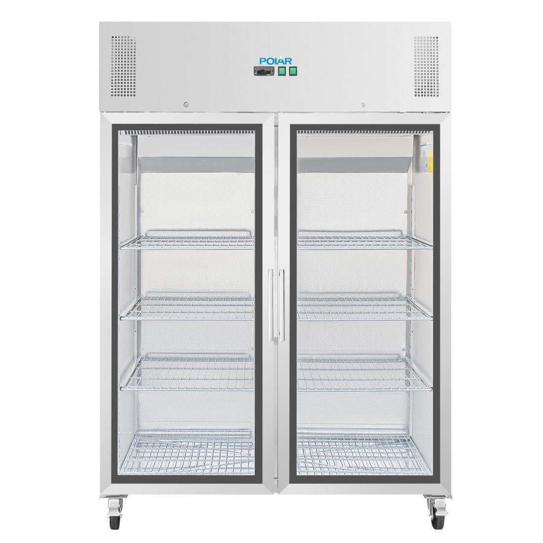 Polar G-Series Upright Double Door Gastro Display Fridge 1200Ltr