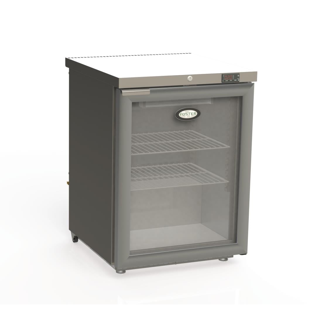 Foster 1 Glass Door 150Ltr Undercounter Fridge HR150G 13/174