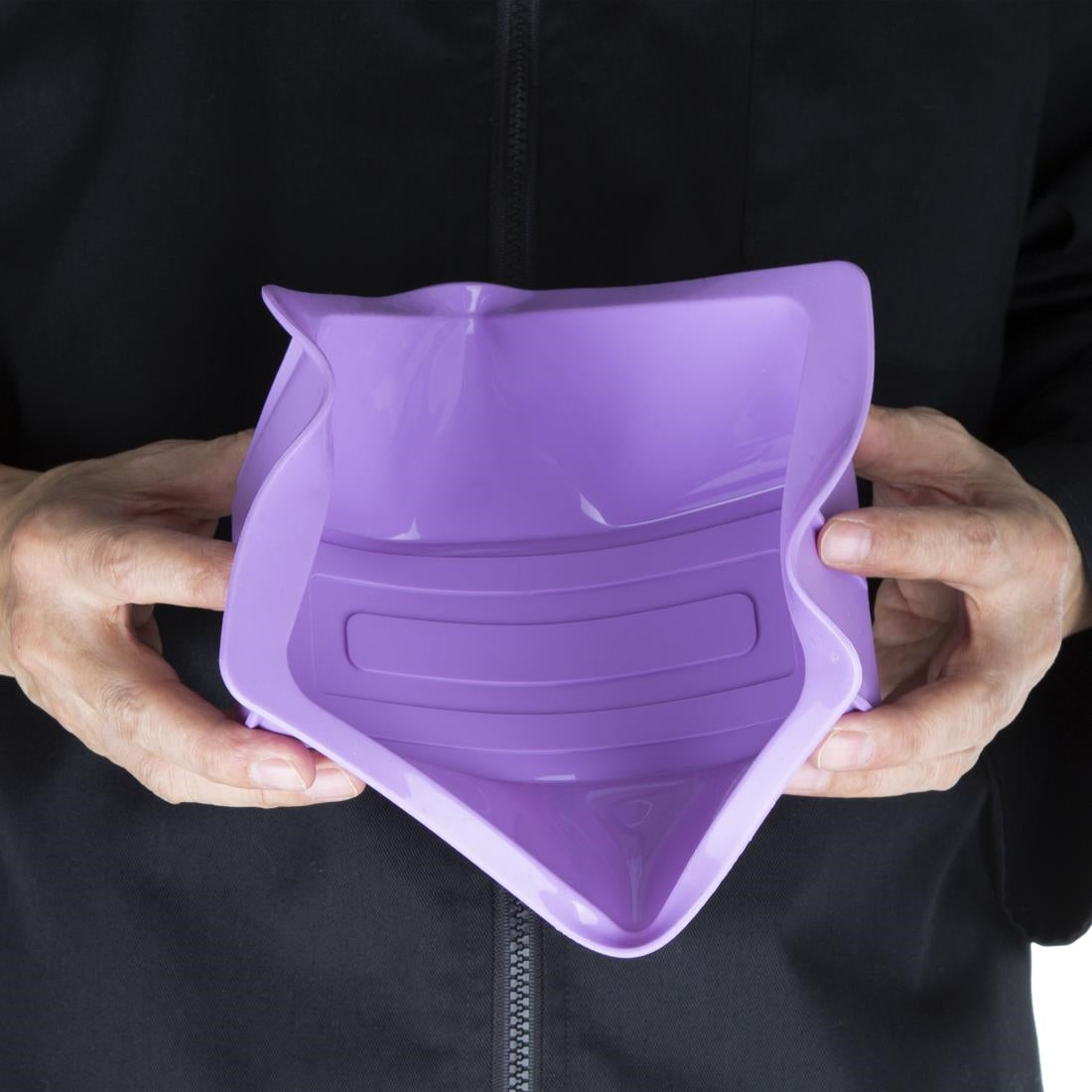 CX048 Hygiplas Flexible Silicone Purple Loaf Pan