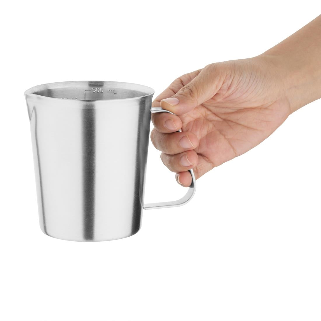 CX057 Vogue Stainless Steel Measuring Jug 500ml