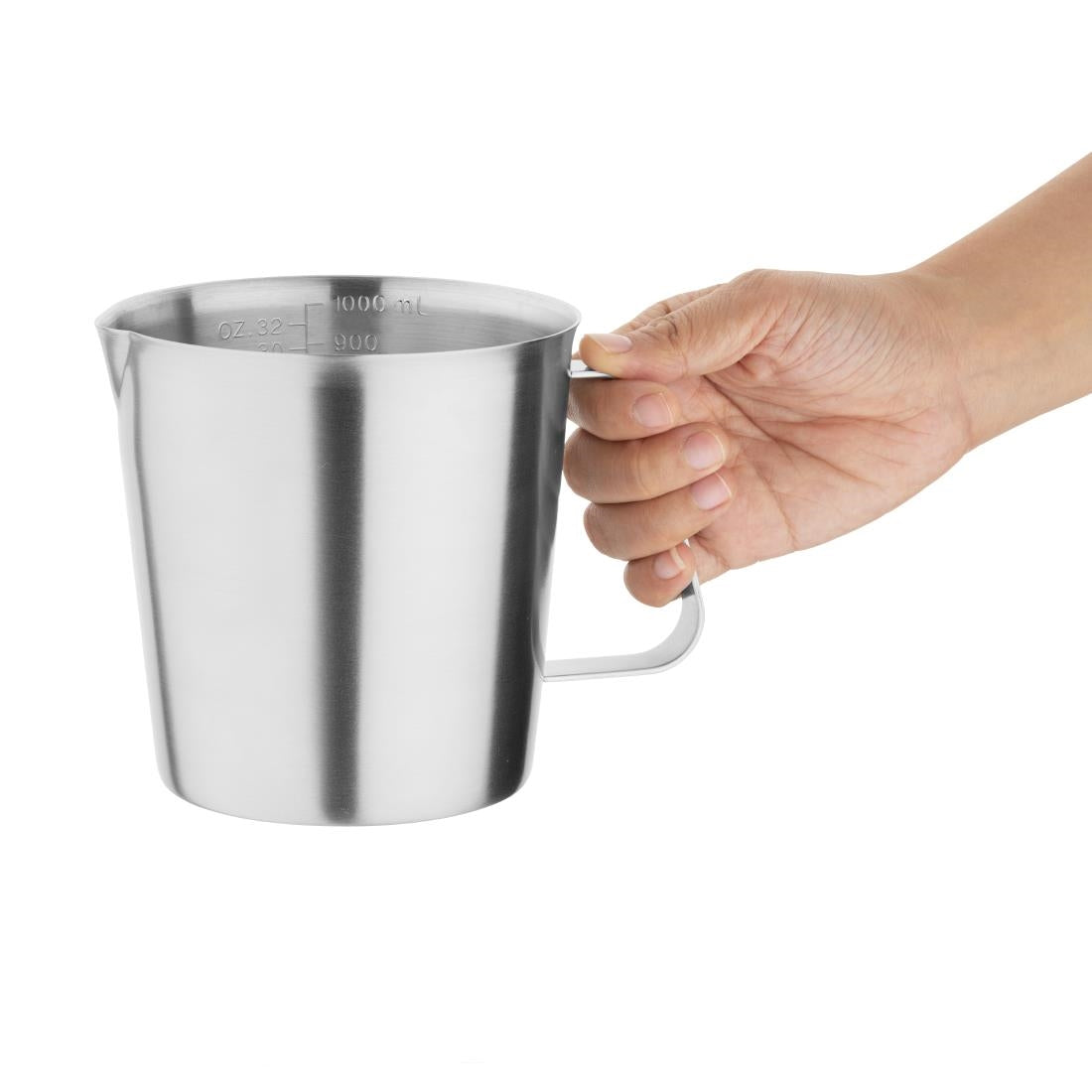 CX058 Vogue Stainless Steel Measuring Jug 1ltr