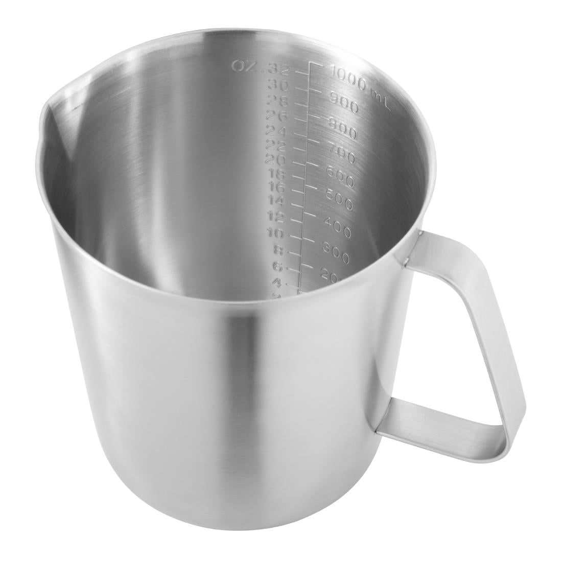 CX058 Vogue Stainless Steel Measuring Jug 1ltr