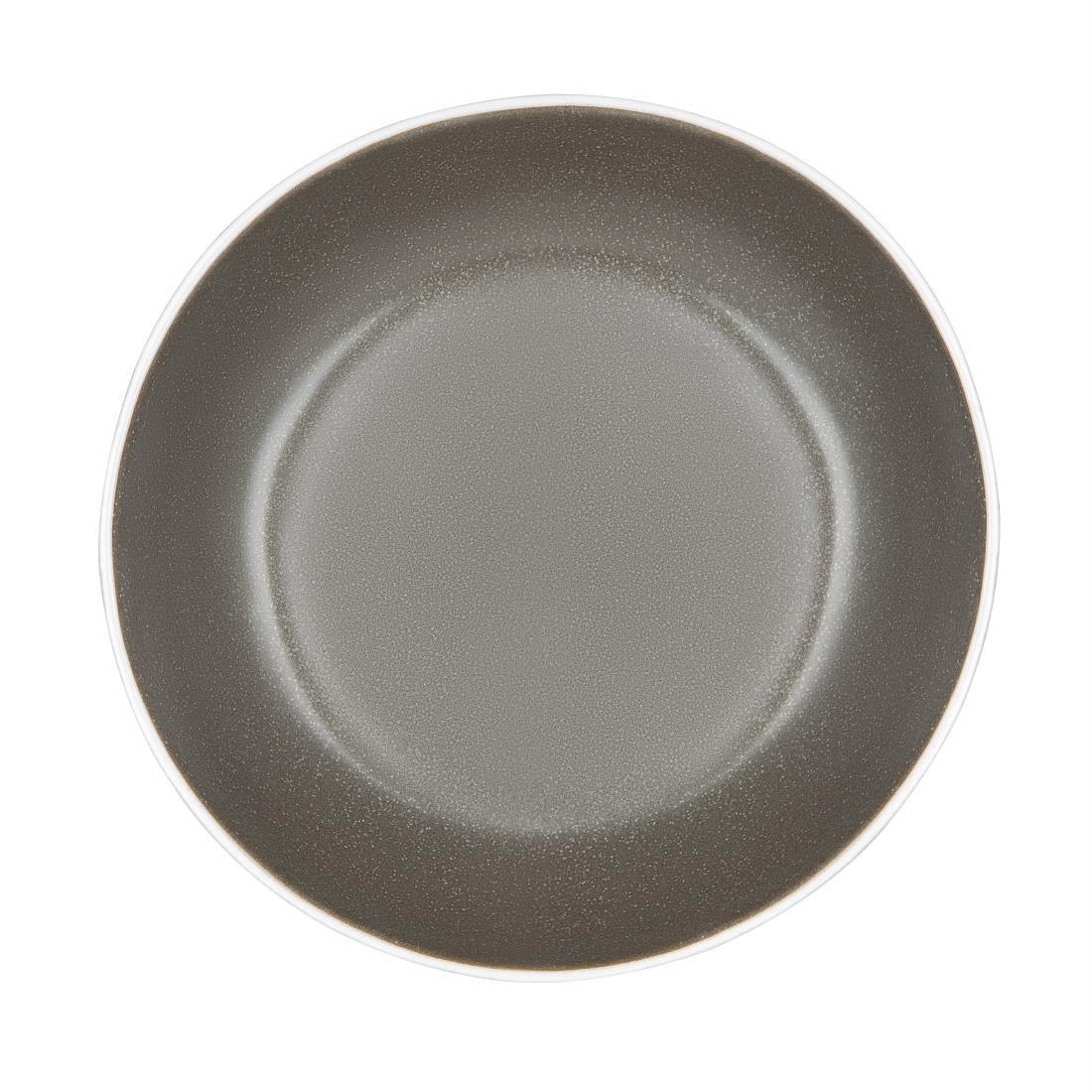 CX958 Olympia Chia Charcoal Coupe Bowl 220mm 8.5" (Box 4) - JD Catering Equipment Solutions Ltd