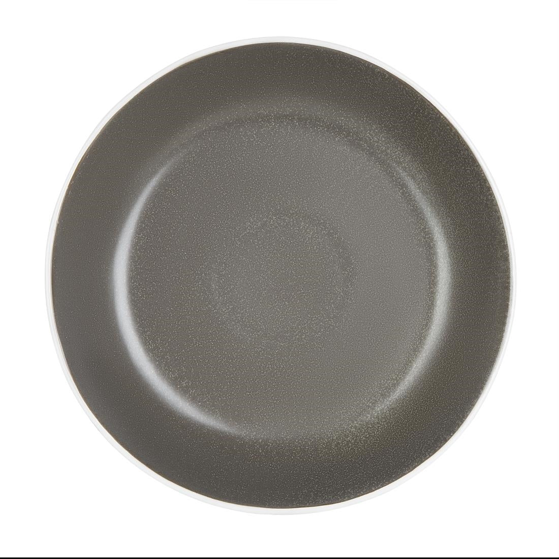 CX959 Olympia Chia Charcoal Coupe Bowl 265mm 10.5" (Box 4)