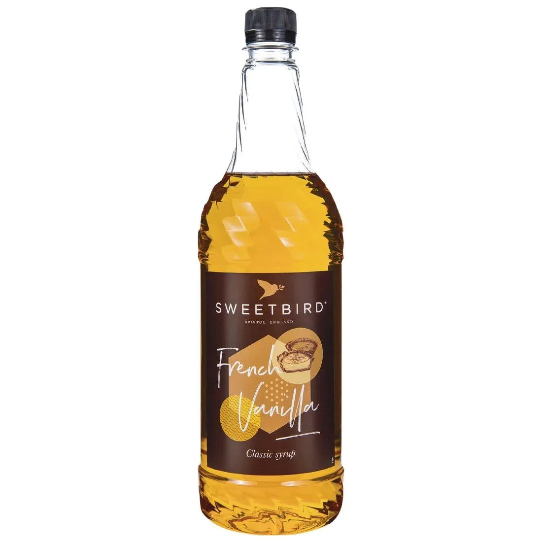CZ254 Sweetbird French Vanilla Classic Syrup 1Ltr - JD Catering Equipment Solutions Ltd