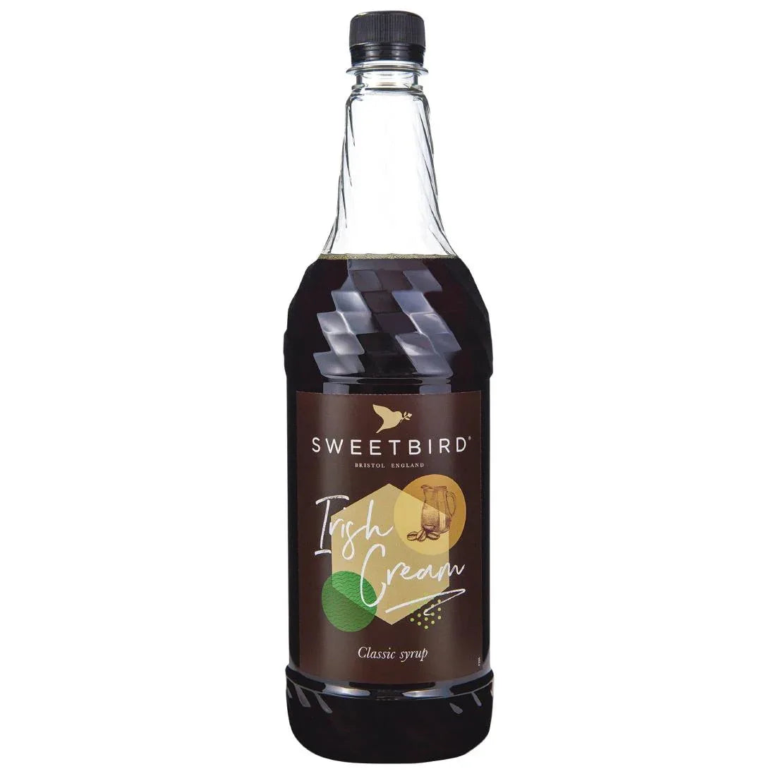 CZ255 Sweetbird Irish Cream Classic Syrup 1Ltr - JD Catering Equipment Solutions Ltd