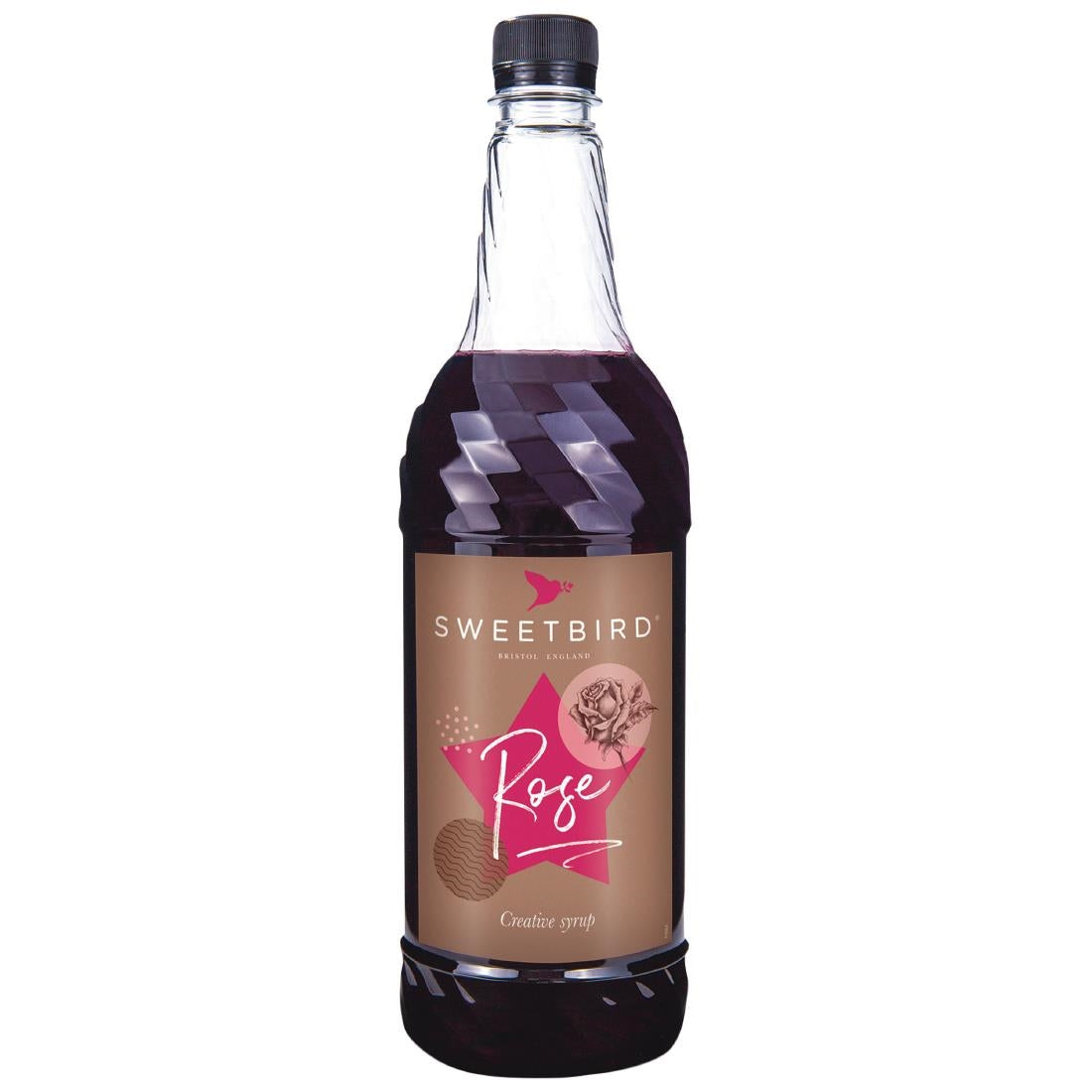 CZ263 Sweetbird Rose Creative Syrup 1Ltr