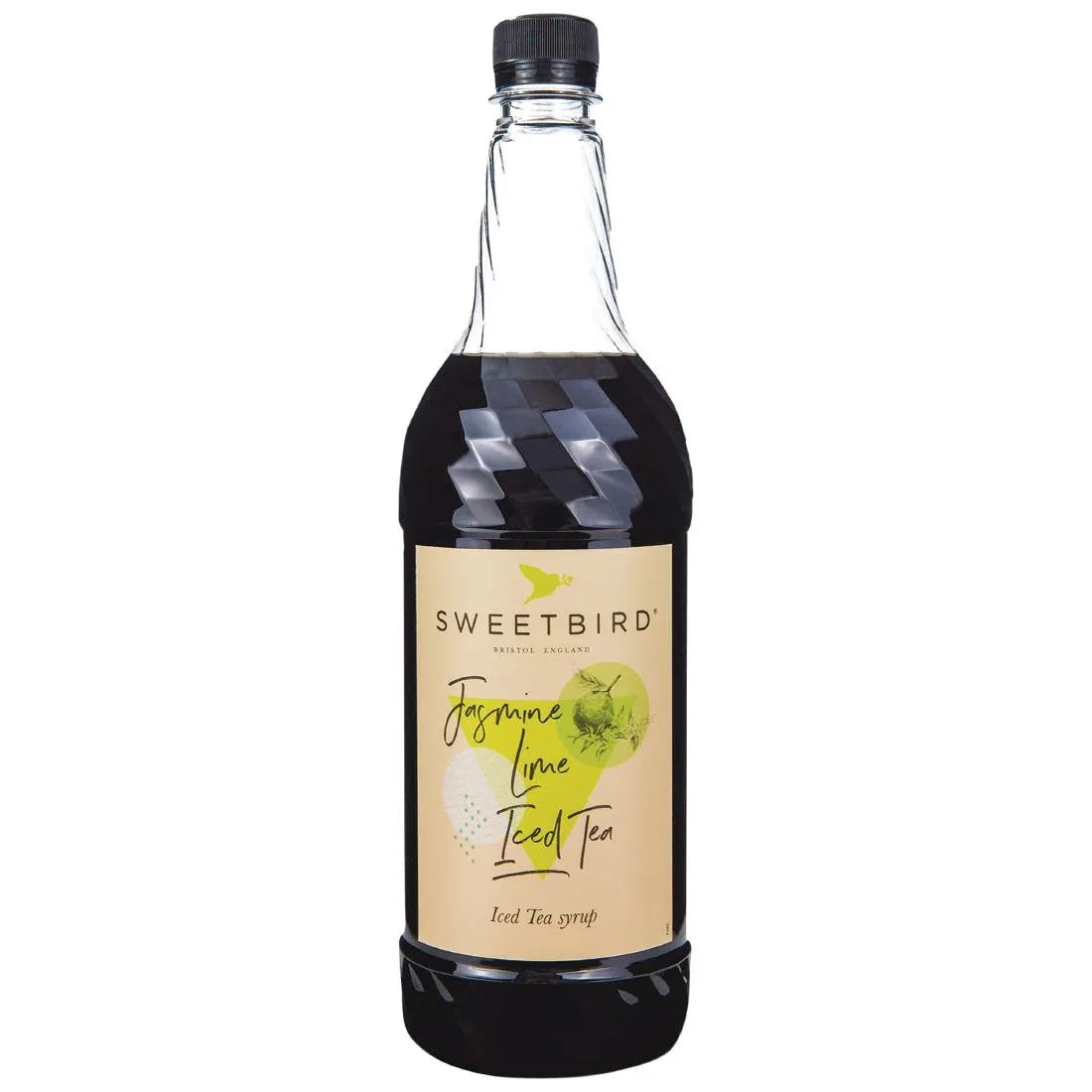 CZ268 Sweetbird Jasmine Lime Iced Tea Syrup 1Ltr - JD Catering Equipment Solutions Ltd