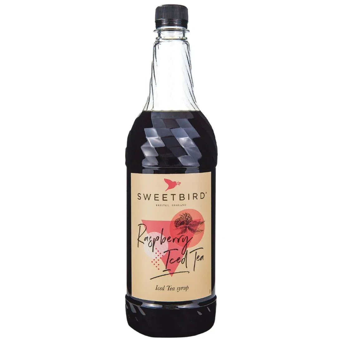 CZ271 Sweetbird Raspberry Iced Tea Syrup 1Ltr - JD Catering Equipment Solutions Ltd