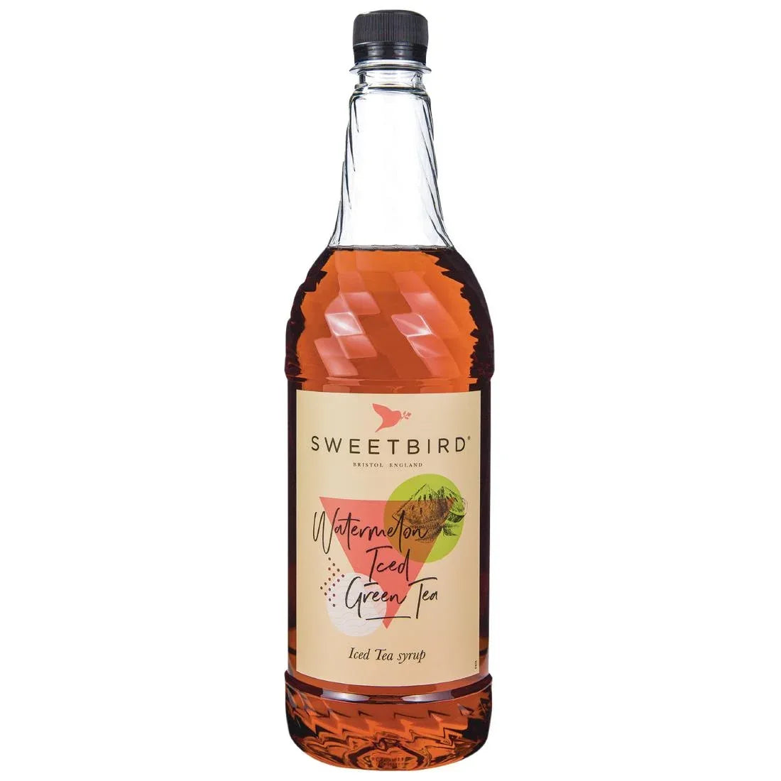 CZ272 Sweetbird Watermelon Iced Green Tea Syrup 1Ltr - JD Catering Equipment Solutions Ltd
