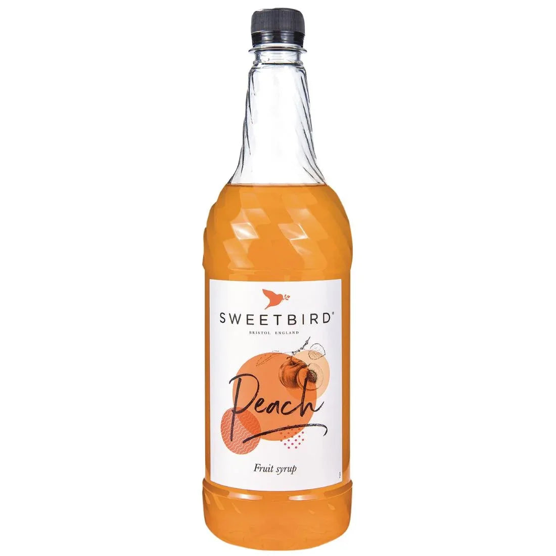 CZ276 Sweetbird Peach Fruit Syrup 1Ltr - JD Catering Equipment Solutions Ltd