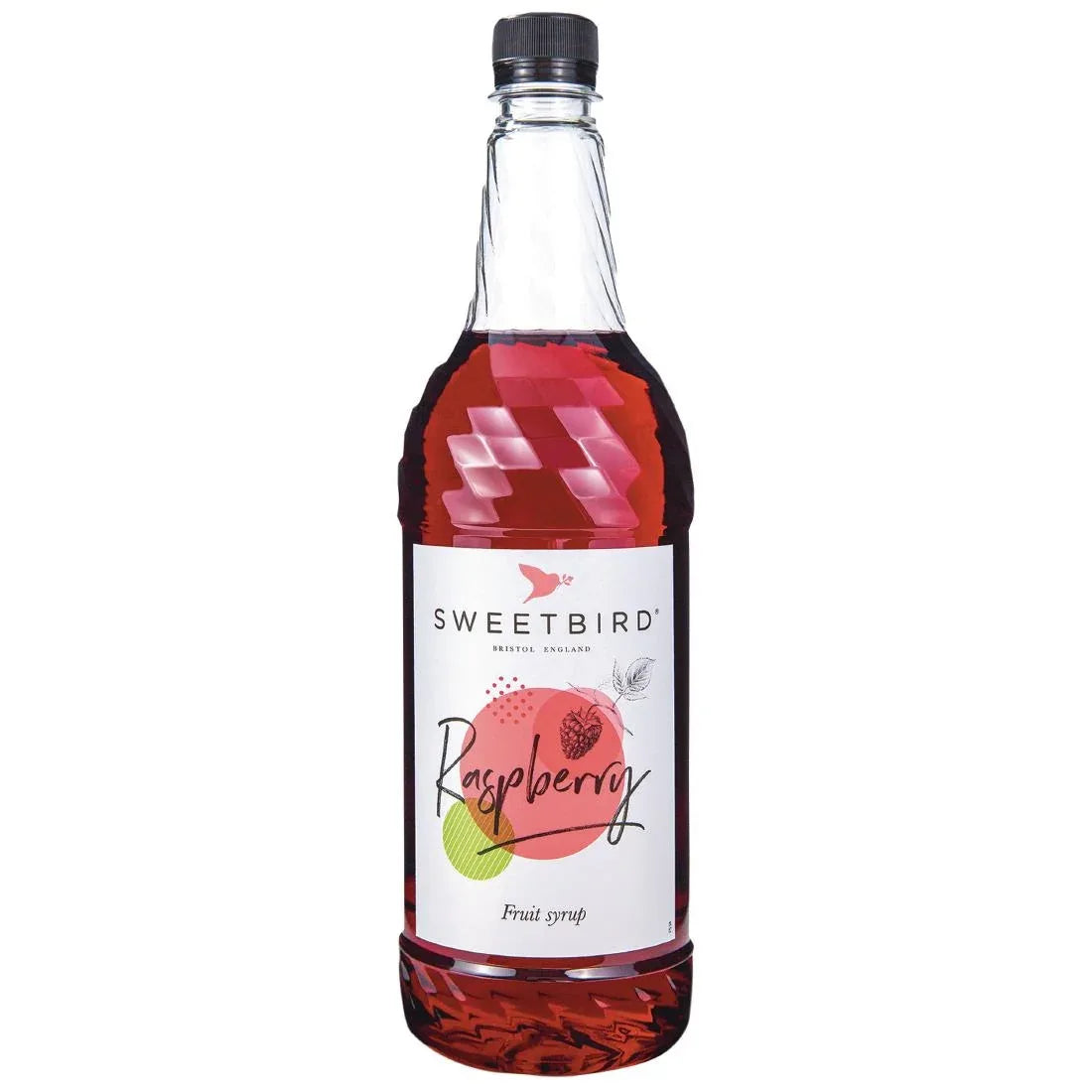 CZ277 Sweetbird Raspberry Fruit Syrup 1Ltr - JD Catering Equipment Solutions Ltd