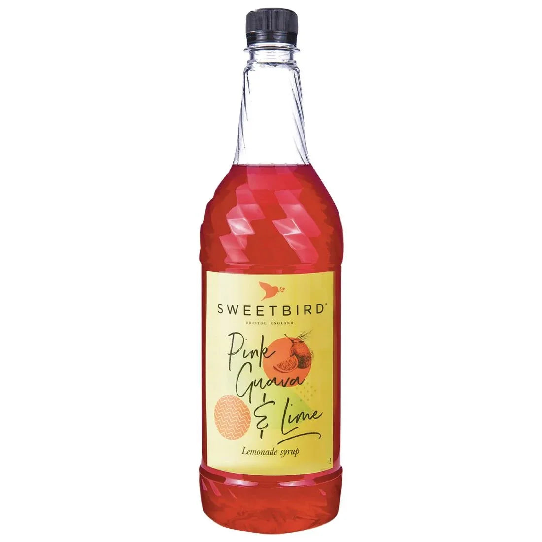 CZ281 Sweetbird Pink Guava & Lime Lemonade Syrup 1Ltr - JD Catering Equipment Solutions Ltd