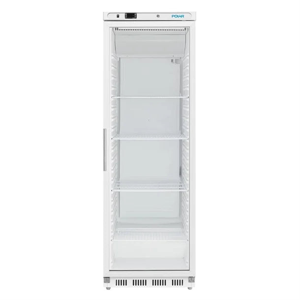 CZ786 Polar C-Series Upright Display Fridge White 400Ltr
