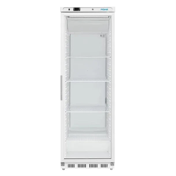 CZ786 Polar C-Series Upright Display Fridge White 400Ltr