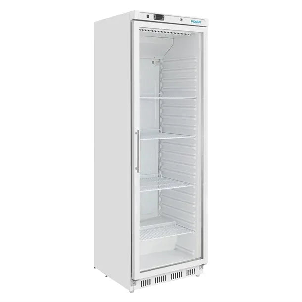 CZ786 Polar C-Series Upright Display Fridge White 400Ltr