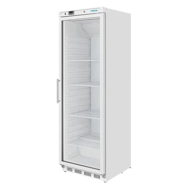 CZ786 Polar C-Series Upright Display Fridge White 400Ltr
