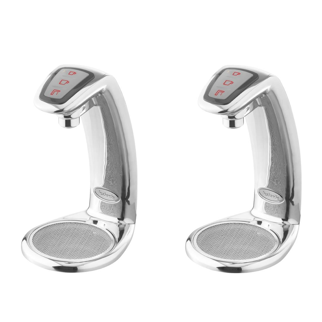 Instanta 40Ltr Undercounter Water Boiler InstaTap G2 Polished Stainless Double Font I2CB40D