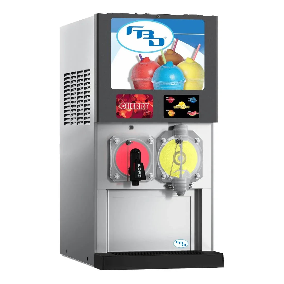 CZ951 Blue Ice Fizzy Slush Machine 2x 128oz T180-MULTI - JD Catering Equipment Solutions Ltd