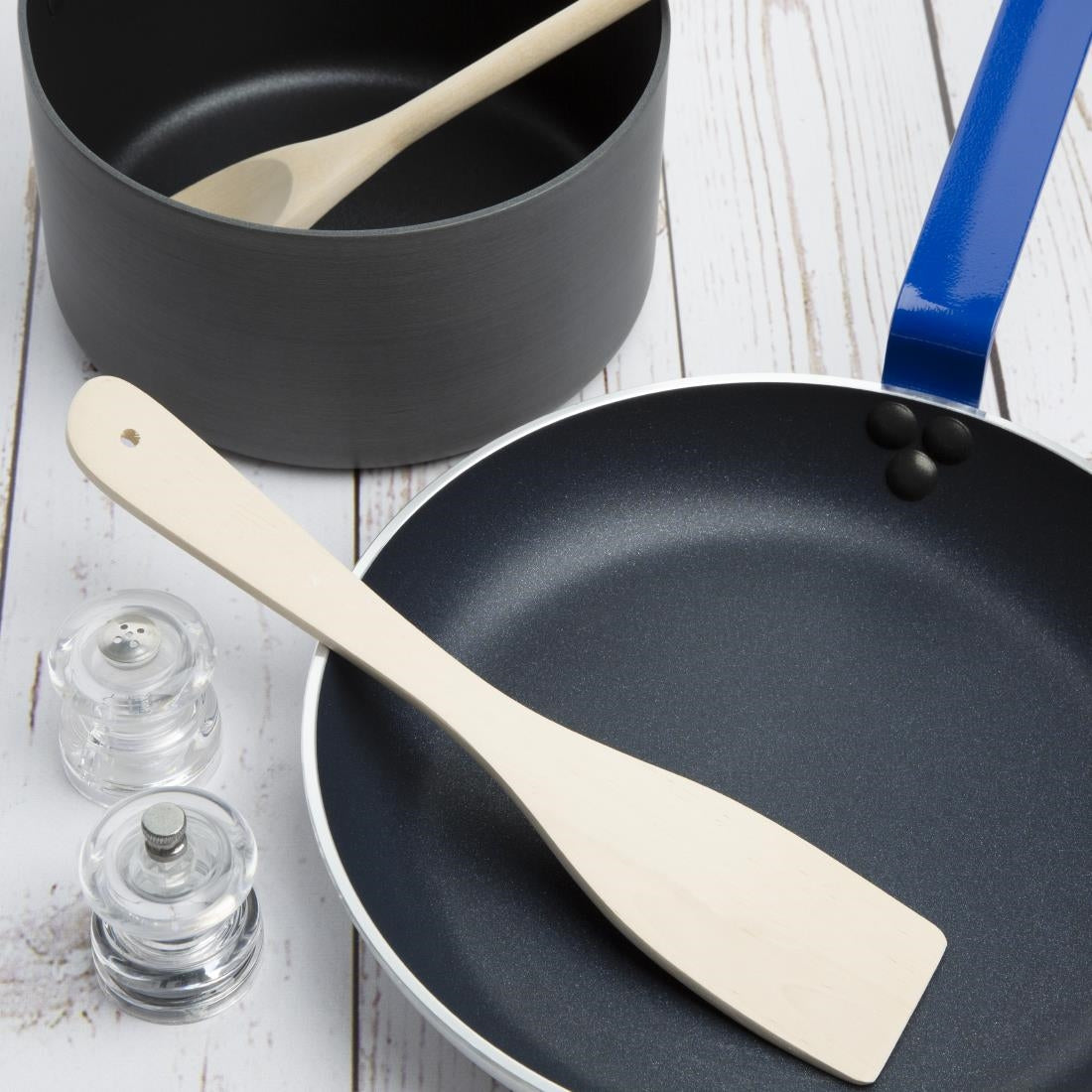 D044 Vogue Wooden Spatula 12"