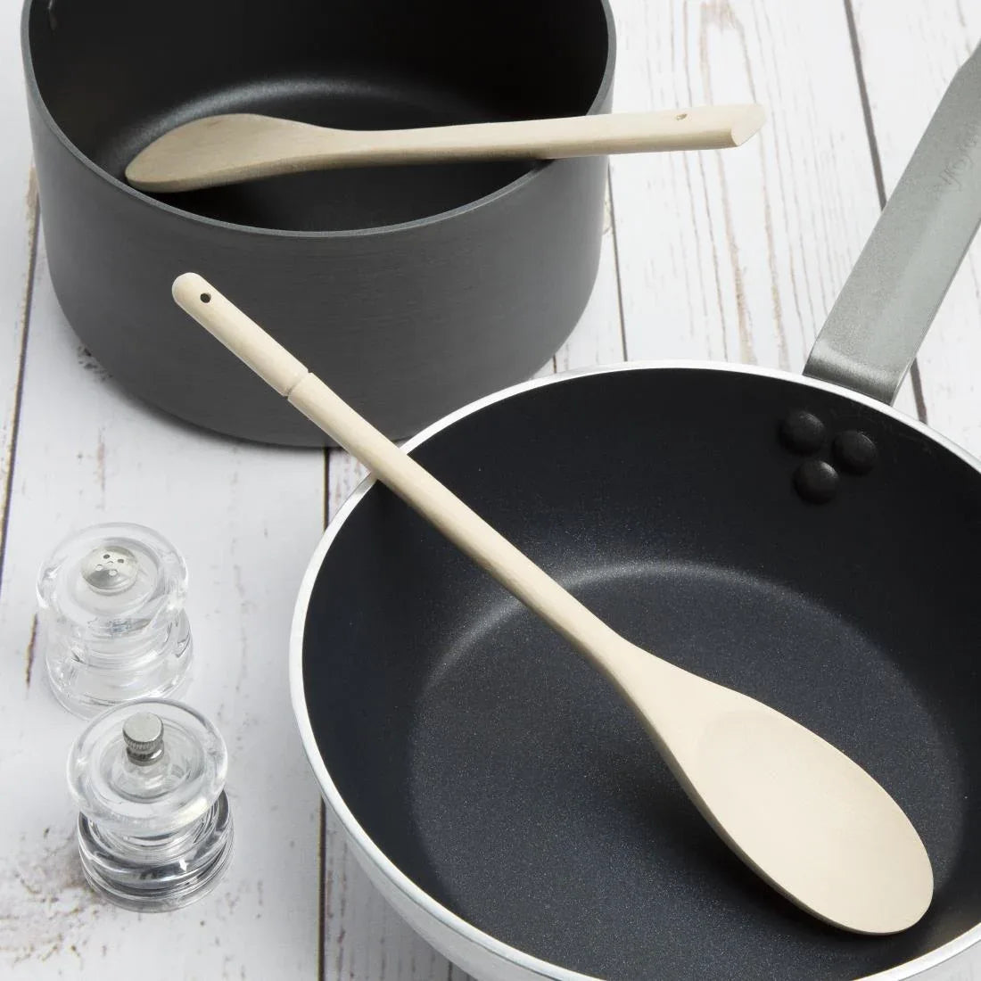 D772 Vogue Wooden Spoon 12" - JD Catering Equipment Solutions Ltd