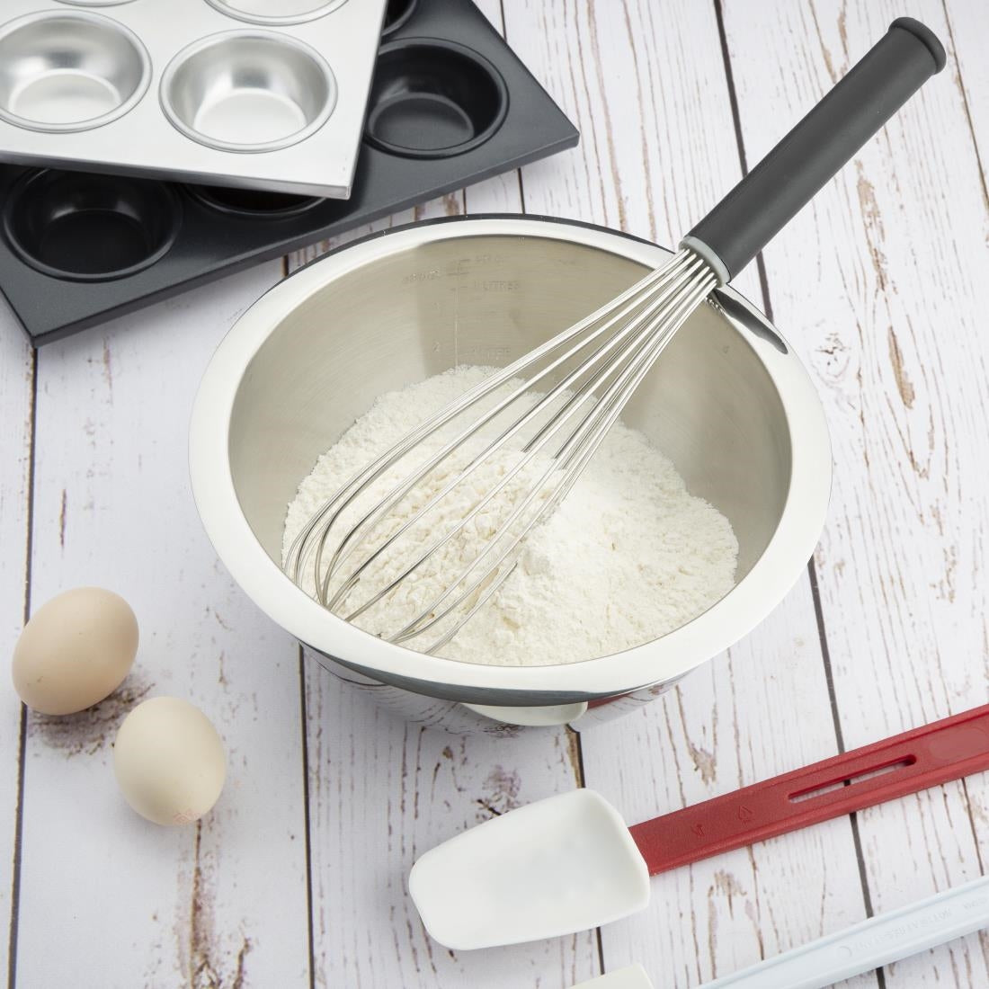 DA044 Vogue Heavy Duty Whisk 14"