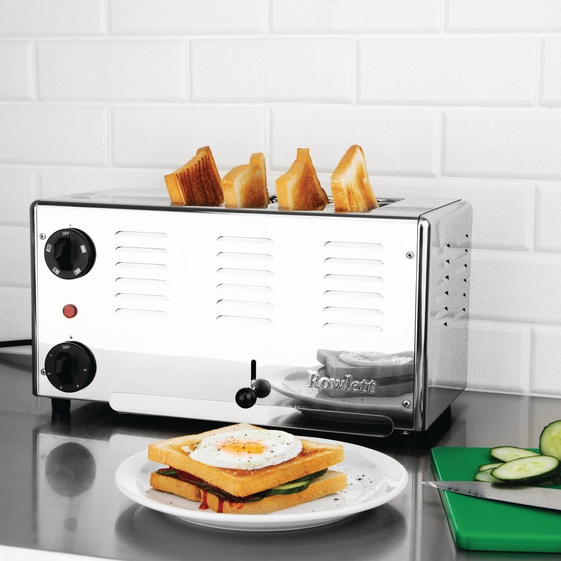 HW900 - Rowlett Premier 4 Slot Toaster with Extra DuraHeat Elements