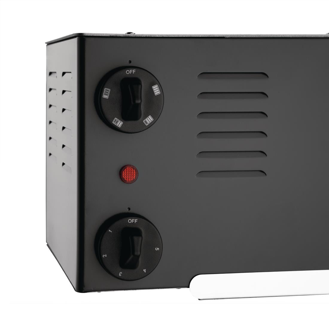 Rowlett Regent 4 Slot Toaster with Duraheat Elements Jet Black