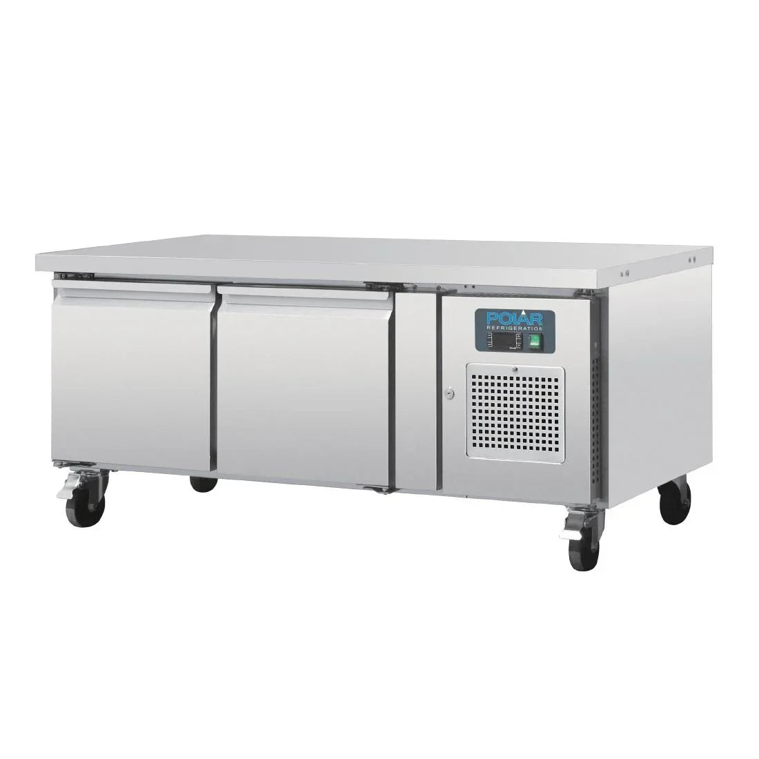 DA462 Polar U-Series Double Door Chef Base Fridge - JD Catering Equipment Solutions Ltd
