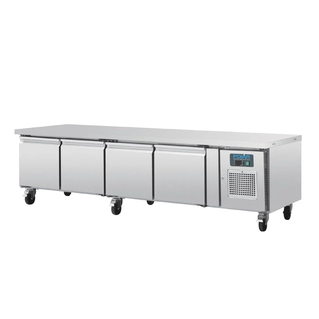 DA464 Polar U-Series Four Door Chef Base Fridge - JD Catering Equipment Solutions Ltd