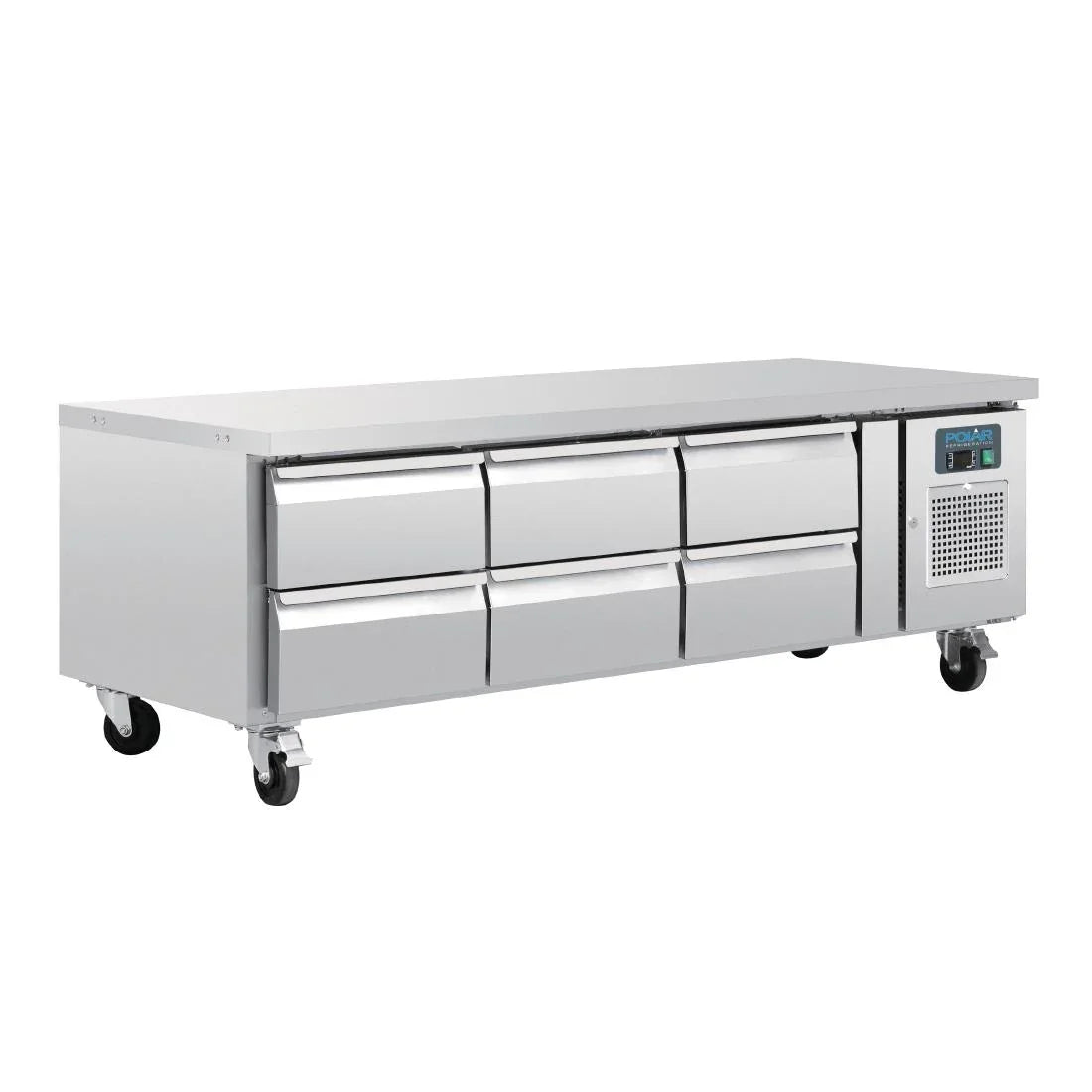 DA465 Polar U-Series Six Drawer Chef Base Fridge - JD Catering Equipment Solutions Ltd