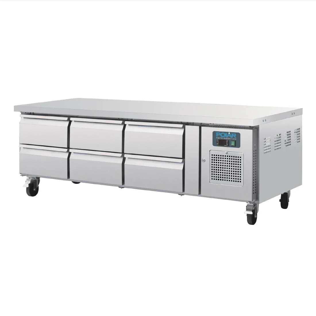 DA465 Polar U-Series Six Drawer Chef Base Fridge - JD Catering Equipment Solutions Ltd