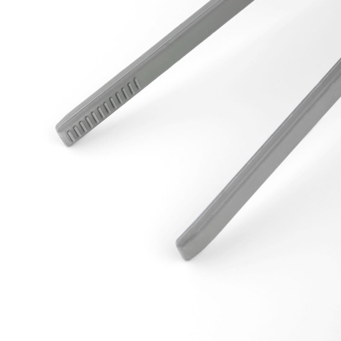 DA531 Vogue Silicone High Heat Tweezer Tongs 11"