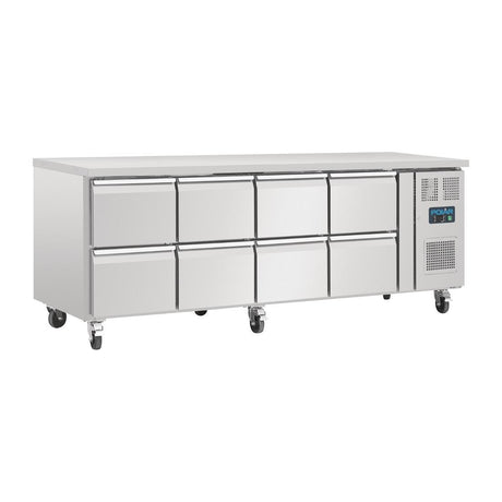 DA549 Polar U-Series Eight Drawer Gastronorm Counter Fridge