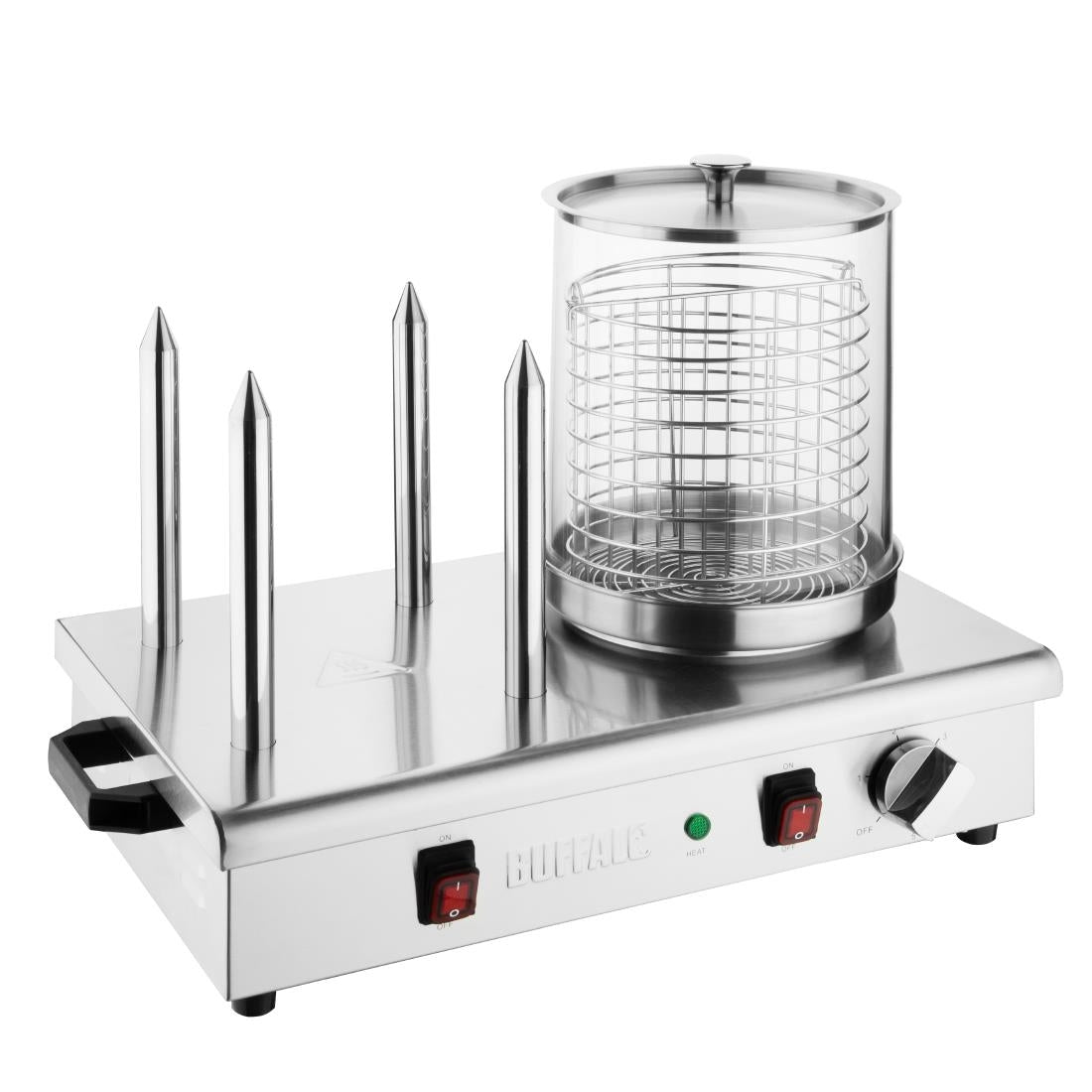 DA566 - Buffalo 4 Spike Hot Dog Warmer