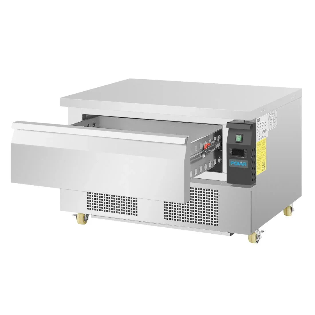DA994 Polar U-Series Single Drawer Counter Fridge Freezer 2xGN - JD Catering Equipment Solutions Ltd