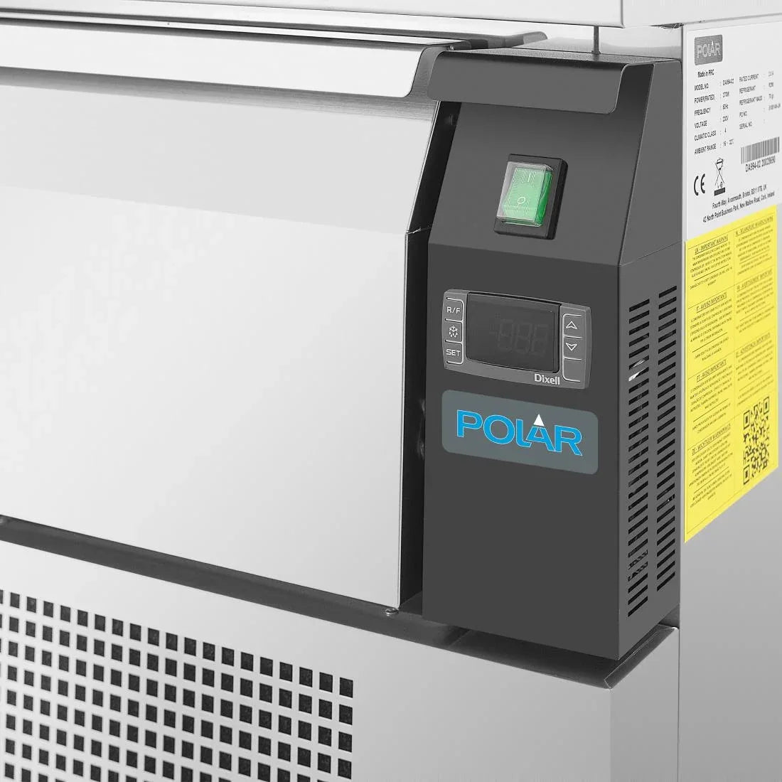 DA994 Polar U-Series Single Drawer Counter Fridge Freezer 2xGN - JD Catering Equipment Solutions Ltd