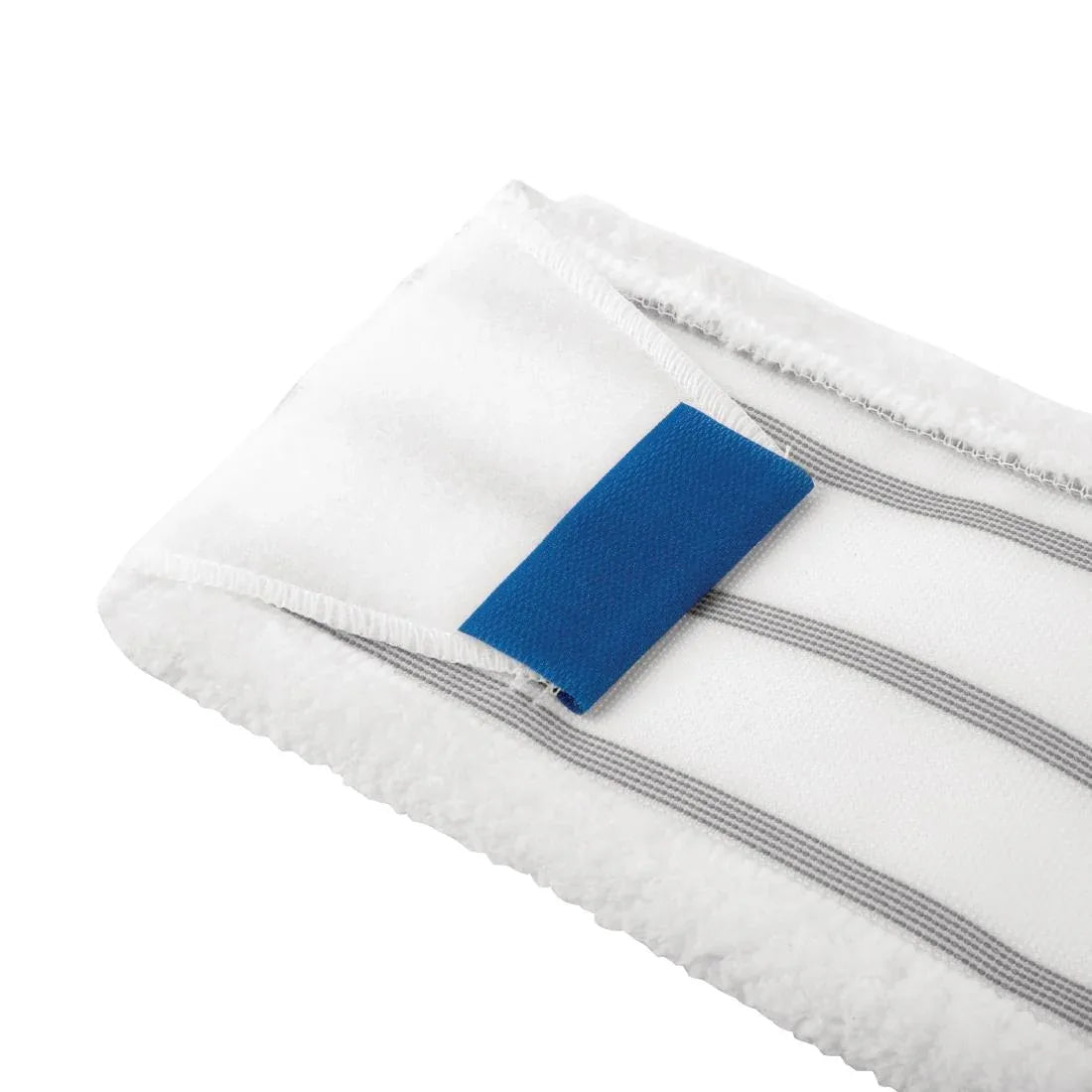 DB081 SYR Microfibre 400mm Snapper Flat Mop Head Blue - JD Catering Equipment Solutions Ltd